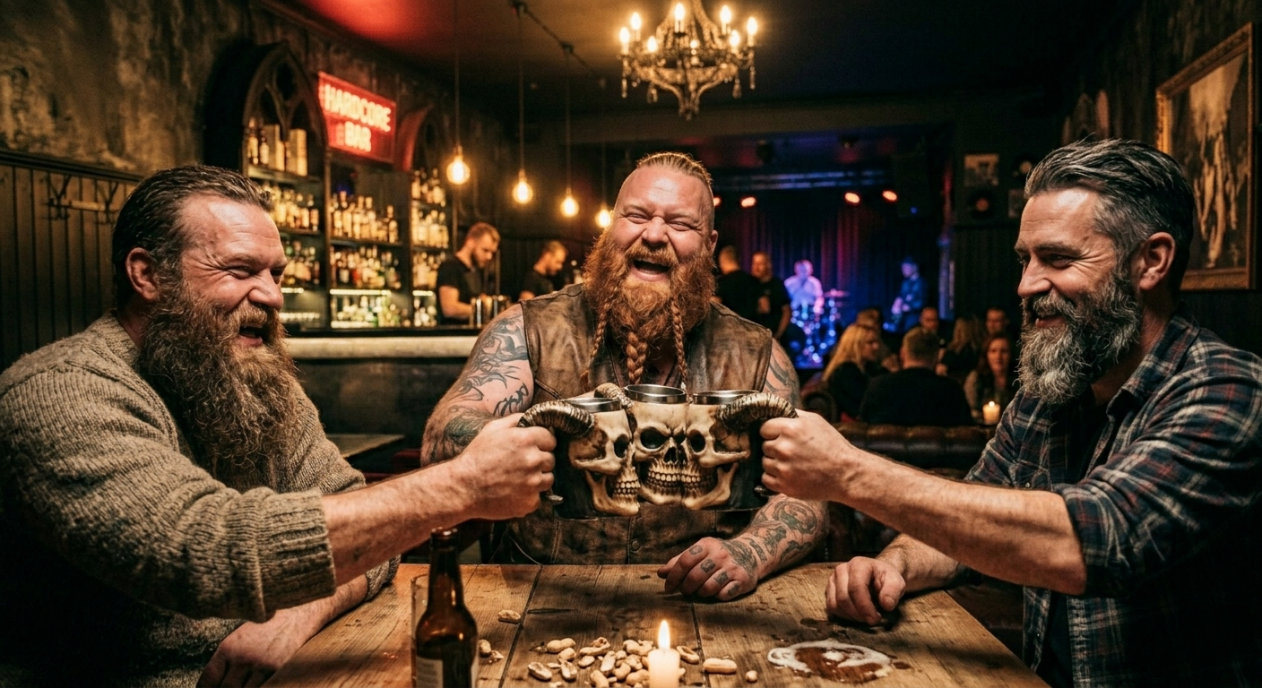 Интерьер бара Хардкор