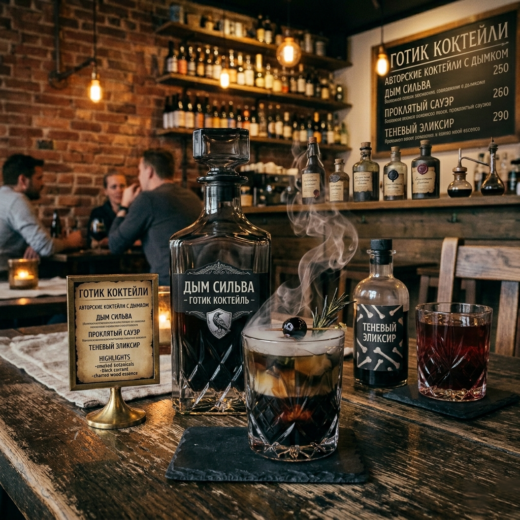 Готик коктейли